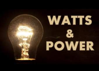 Electricidad básica: potencia y vatios