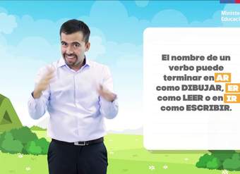 Aprendamos más de los verbos/Lenguaje y Comunicación 4°básico