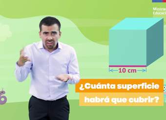 Calculamos la superficie de cubos y paralelepípedos/Matemática 6° básico