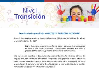 Experiencia Educativa: Construye tu propia aventura