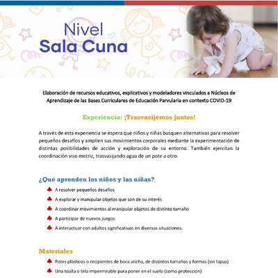 Experiencia Educativa: Trasvasijemos juntos