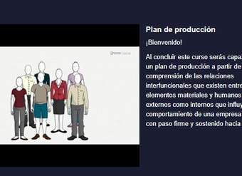 Curso: Plan de producción