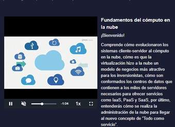 Curso: Fundamentos de cómputo Cloud