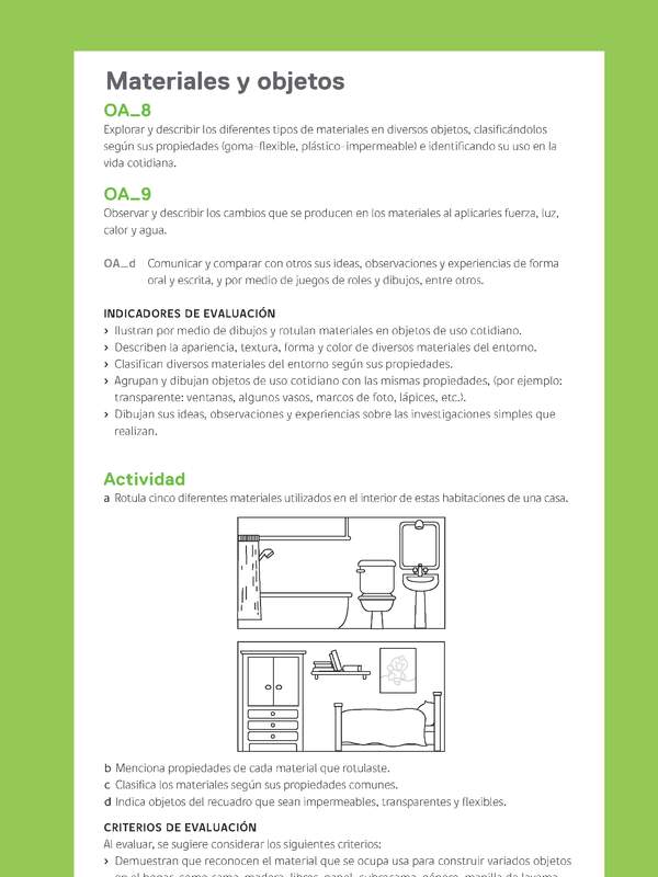Ejemplo Evaluación Programas - OA08 - OA09 - Materiales y objetos 3