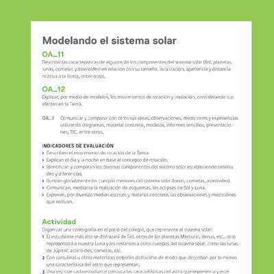 Ejemplo Evaluación Programas - OA11 - OA12 - Modelando el sistema solar