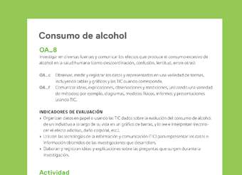 Ejemplo Evaluación Programas - OA08 - Consumo de alcohol