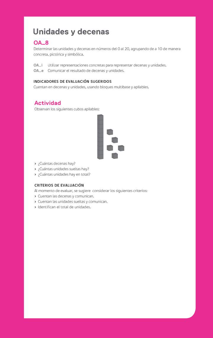 Ejemplo Evaluación Programas - OA08 - Unidades y decenas