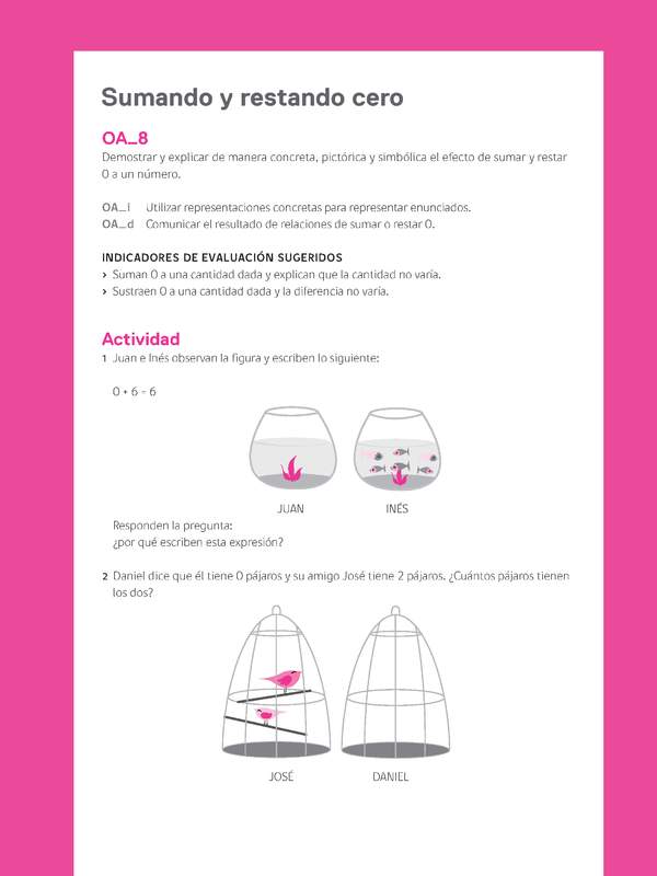 Ejemplo Evaluación Programas - OA08 - Sumando y restando cero