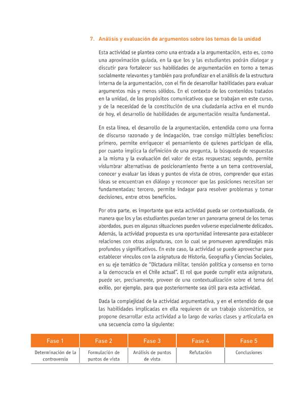 Evaluación Programas - LE2M OA09 - U1 - ANÁLISIS Y EVALUACIÓN DE ARGUMENTOS DE UN TEXTO