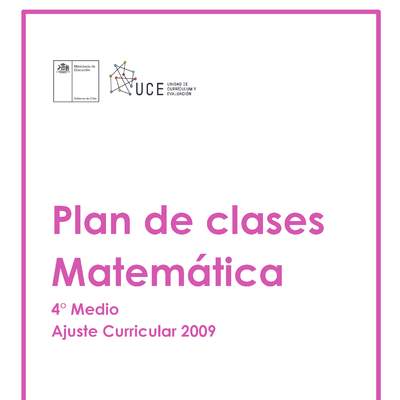 Plan de Clases Nº1 Matemática 4°Medio OF1: Clase 3