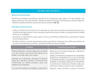 Evaluación Programas - HI07 OA15 - U4 - CREANDO UNA HISTORIETA