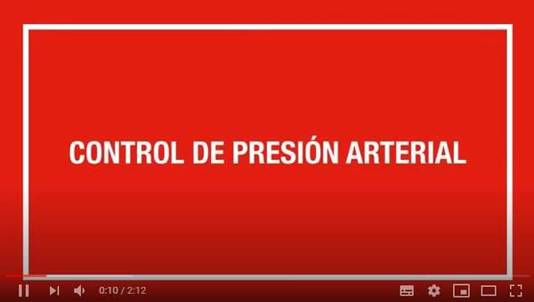 Control de presión arterial