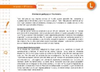 Vocabulario