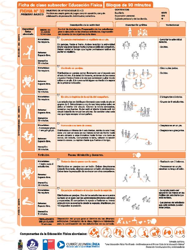 Juegos Predeportivos Ficha N° 32