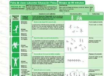 Habito y cultura de movimiento Ficha N° 18