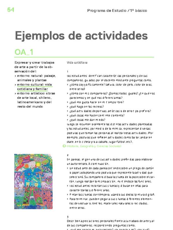 Actividades sugeridas Unidad 1