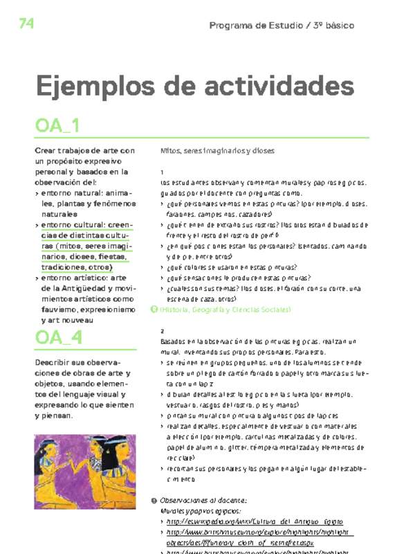 Actividades sugeridas Unidad 2
