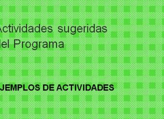 Actividades sugeridas Unidad 1