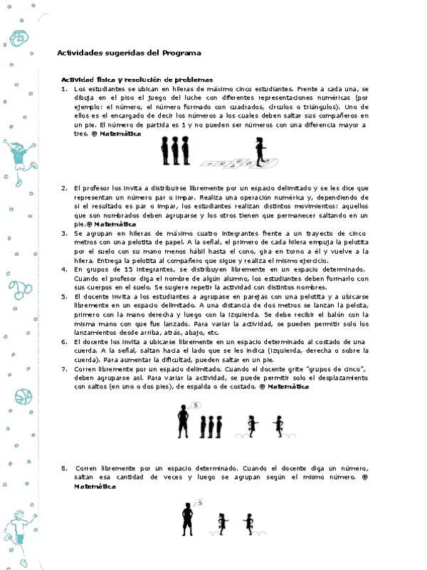 Actividades sugeridas Unidad 2