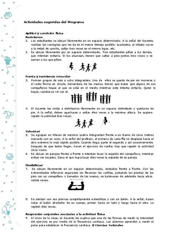 Actividades sugeridas Unidad 2