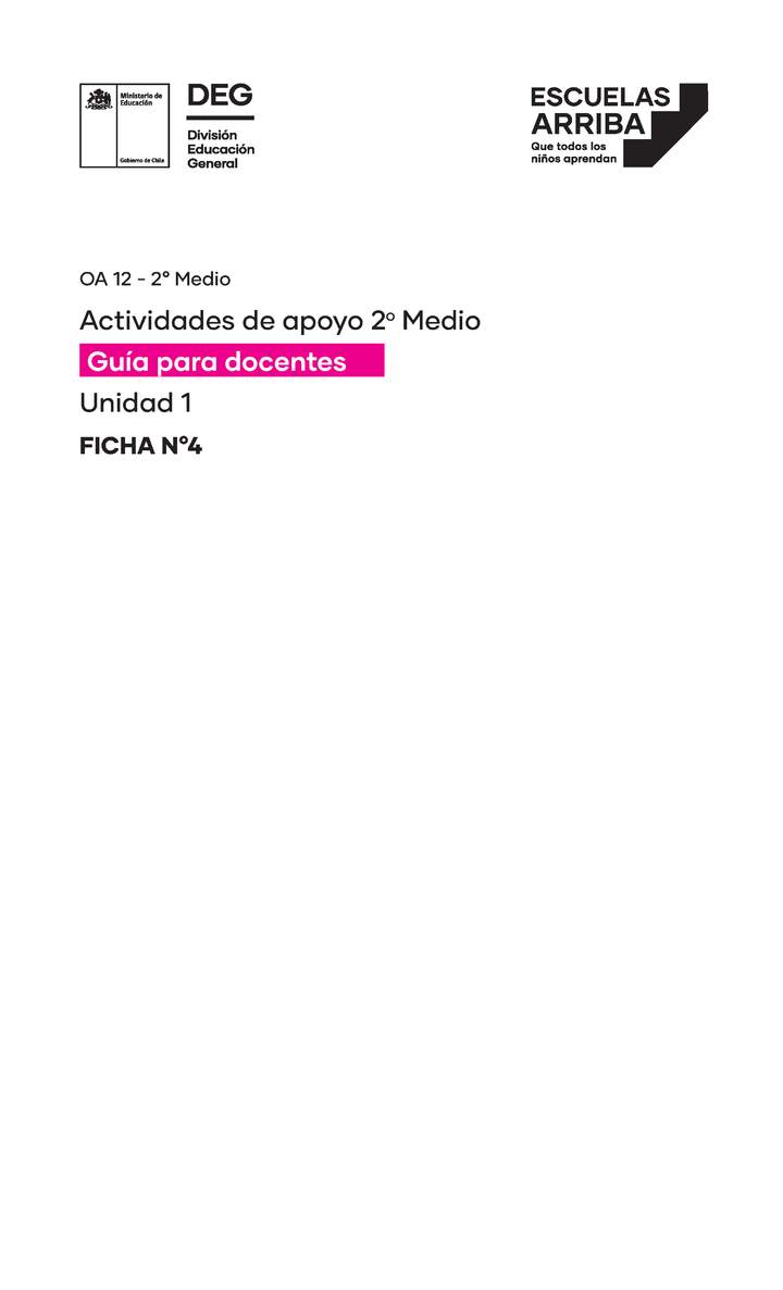 Infiere el significado de una palabra a partir de su contexto Guía 4