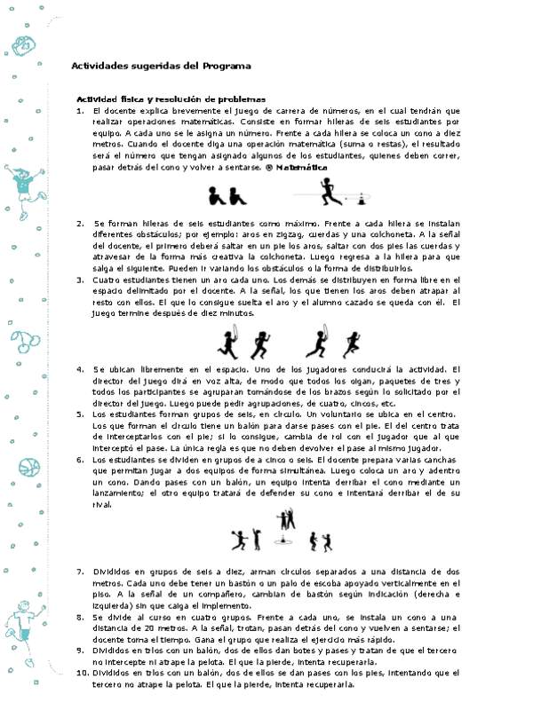 Actividades sugeridas Unidad 2