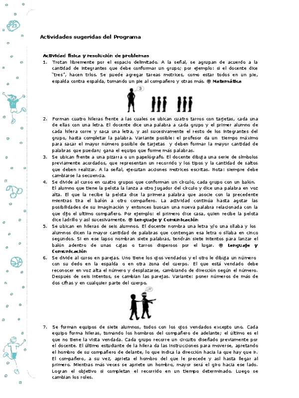 Actividades sugeridas Unidad 2