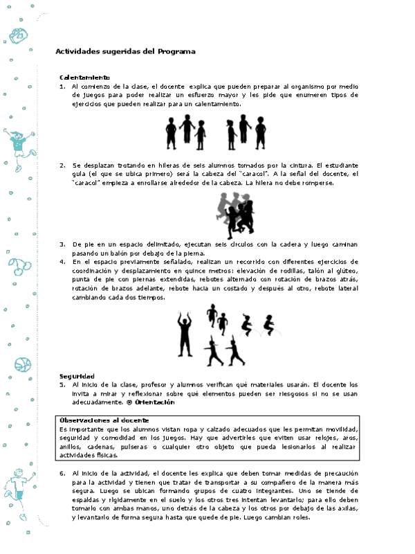 Actividades sugeridas Unidad 2