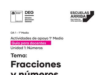 Fracciones y números decimales Guías 1,2 y 3