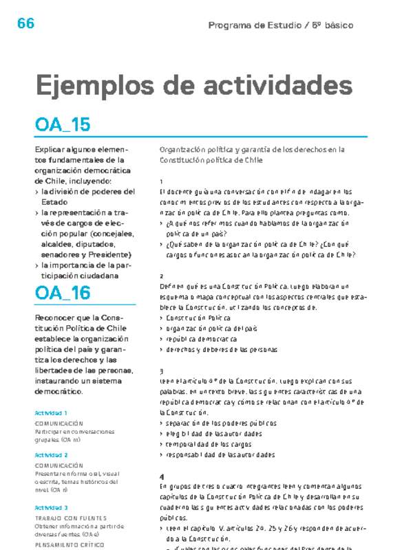 Actividades sugeridas Unidad 1