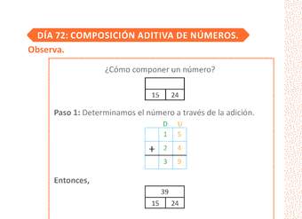 Matemática 2° básico Unidad priorizada: Clase N° 72
