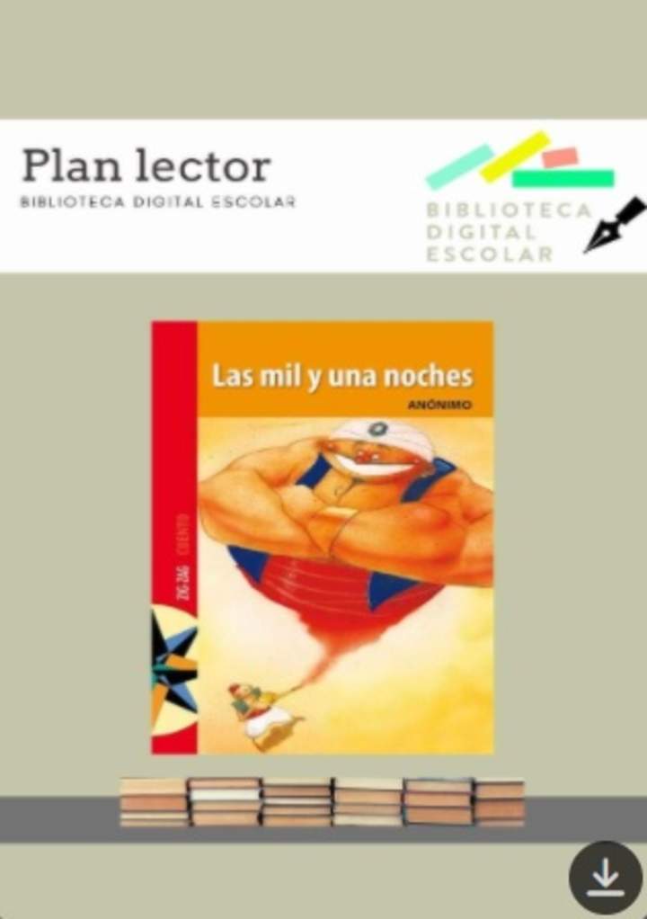 Plan lector 5° básico. "Las mil y una noches (Alí babá y los cuarenta ladrones)"