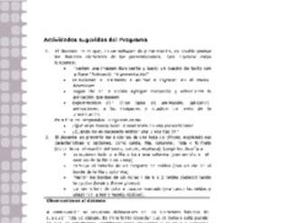 Actividades sugeridas Unidad 1