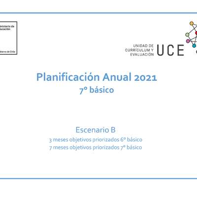 Planificación  7º básico 2021