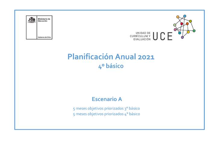  Planinficación 4º básico 2021