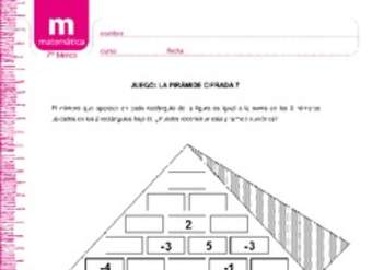 Juego: la pirámide cifrada 7