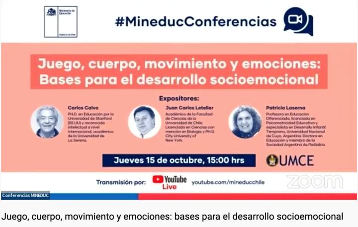 Juego, cuerpo, movimiento y emociones: bases para el desarrollo socioemocional