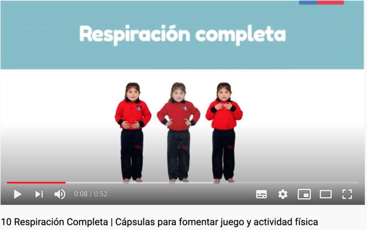 Respiración Completa | Cápsulas para fomentar juego y actividad física