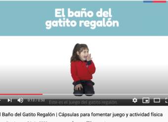 El Baño del Gatito Regalón | Cápsulas para fomentar juego y actividad física