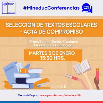 Conferencia: Selección de Textos Escolares - Acta de Compromiso