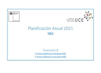 Planificación Anual 2021 Primer Nivel Básico 2 EPJA - PDF