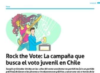 Lectura sobre la importancia de la participación ciudadana en las elecciones