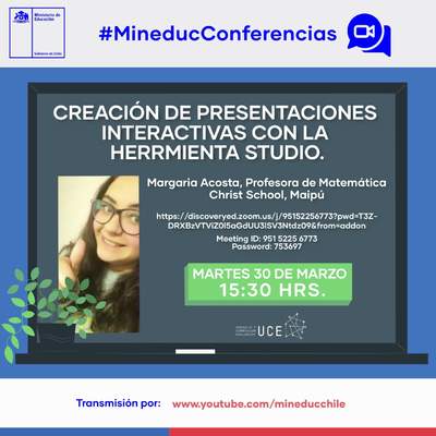 Conferencia: Creación de presentaciones interactivas con herramienta Studio