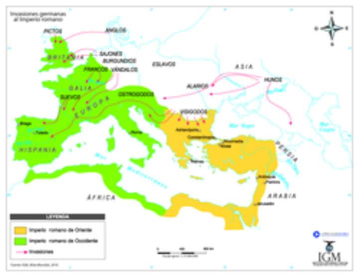 Invasiones Germanas