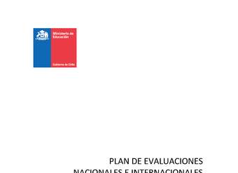 Plan de Evaluaciones nacionales e internacionales 2021- 2026