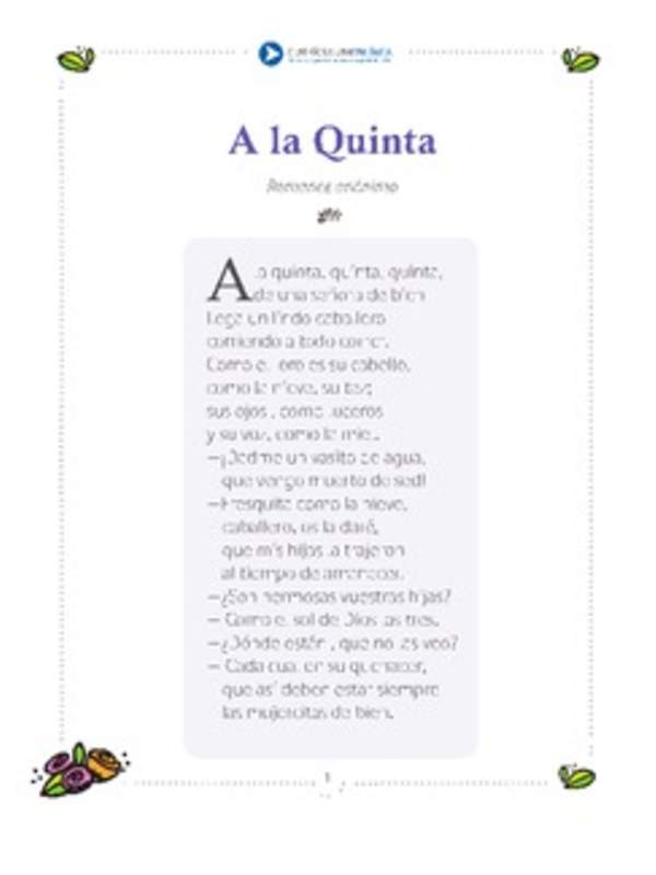 La quinta romance