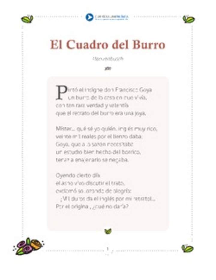 El cuadro del burro