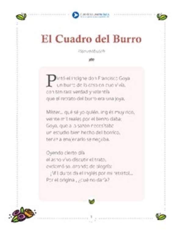 El cuadro del burro