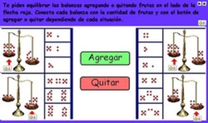 Equilibrar una balanza (II)