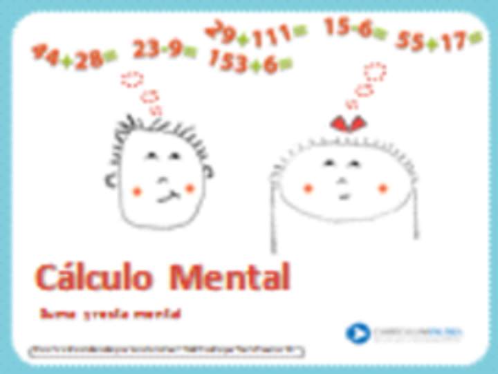 Cálculo Mental, suma y resta mental